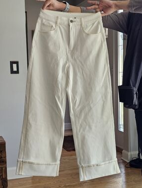 Halara Womens Small White Jeans